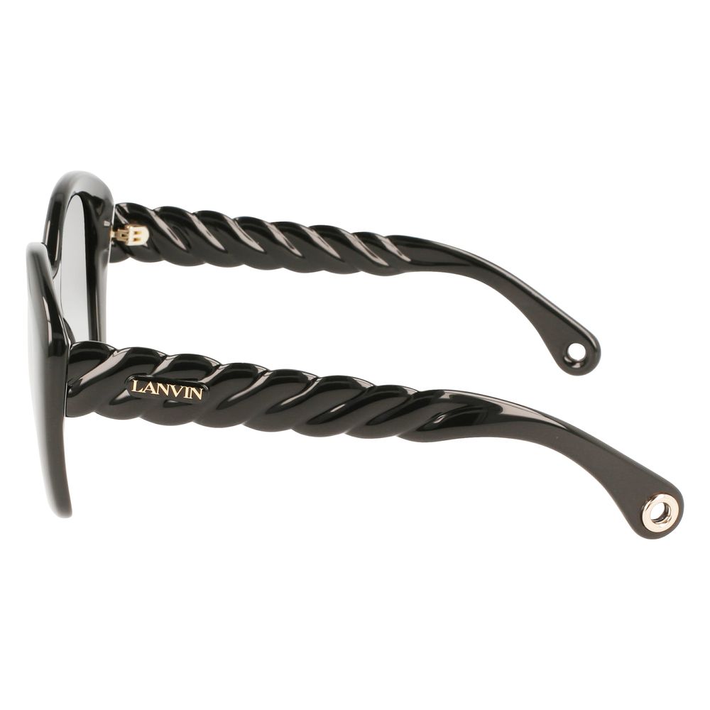 Lanvin Bio Injected Black Sunglasses Glam Steals