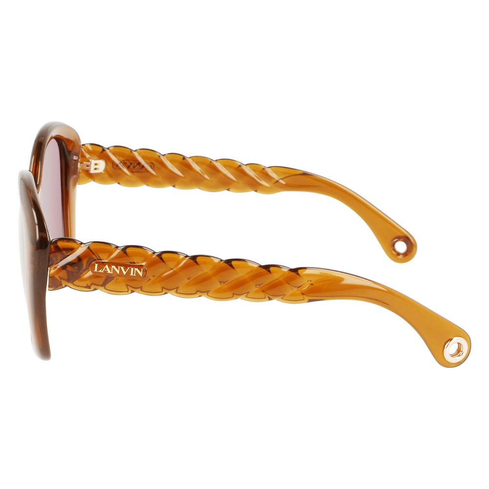 Lanvin Bio Injected Brown Sunglasses Glam Steals