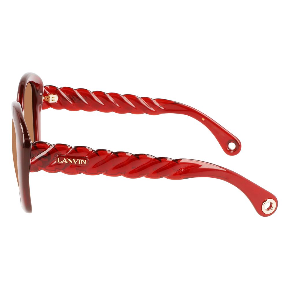 Lanvin Bio Injected Red Sunglasses Glam Steals