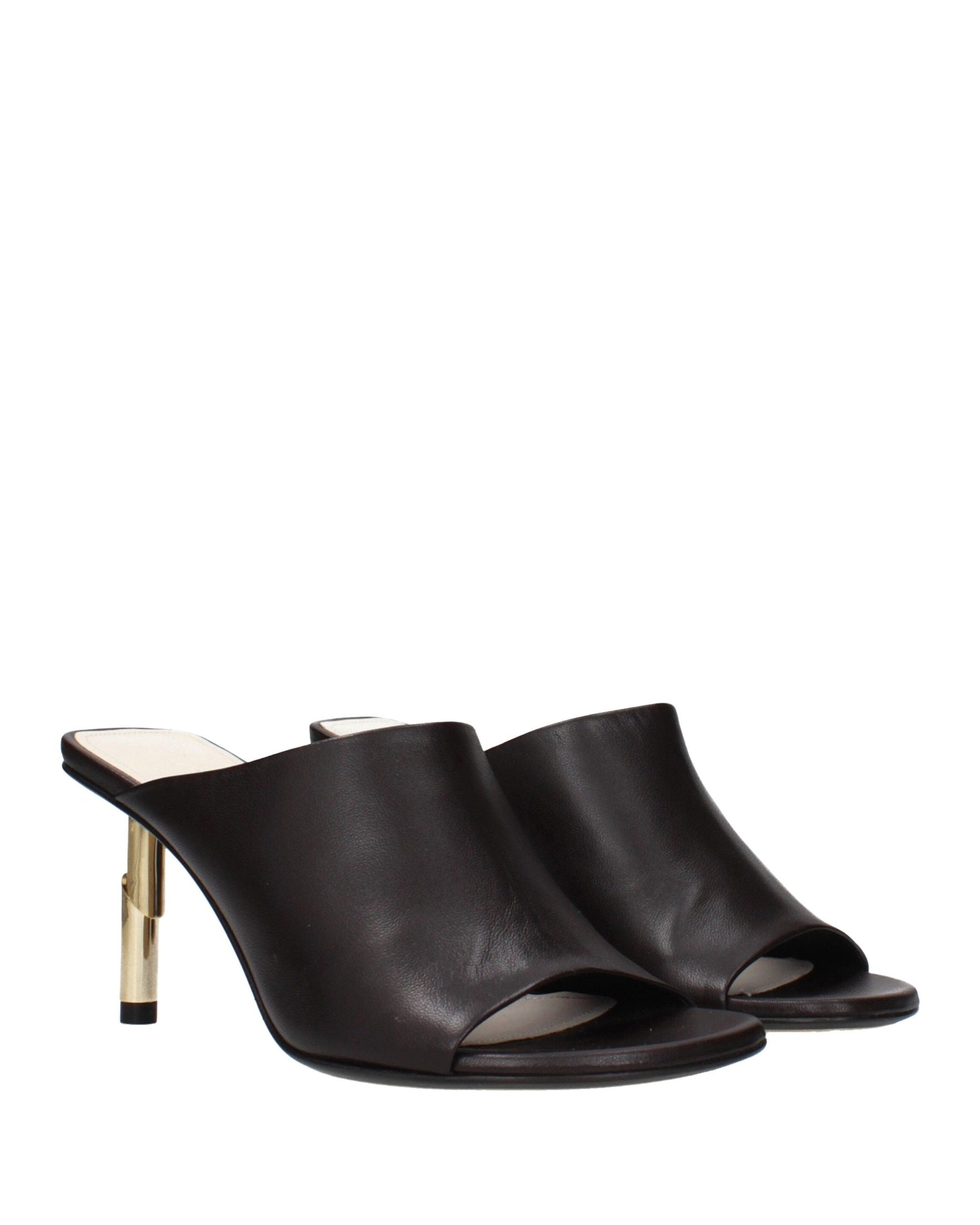 Lanvin Black Leather High Heel Pumps Heels