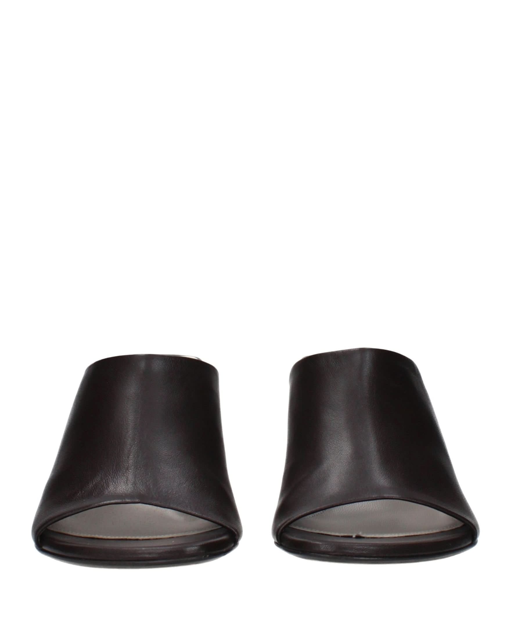 Lanvin Black Leather High Heel Pumps Heels