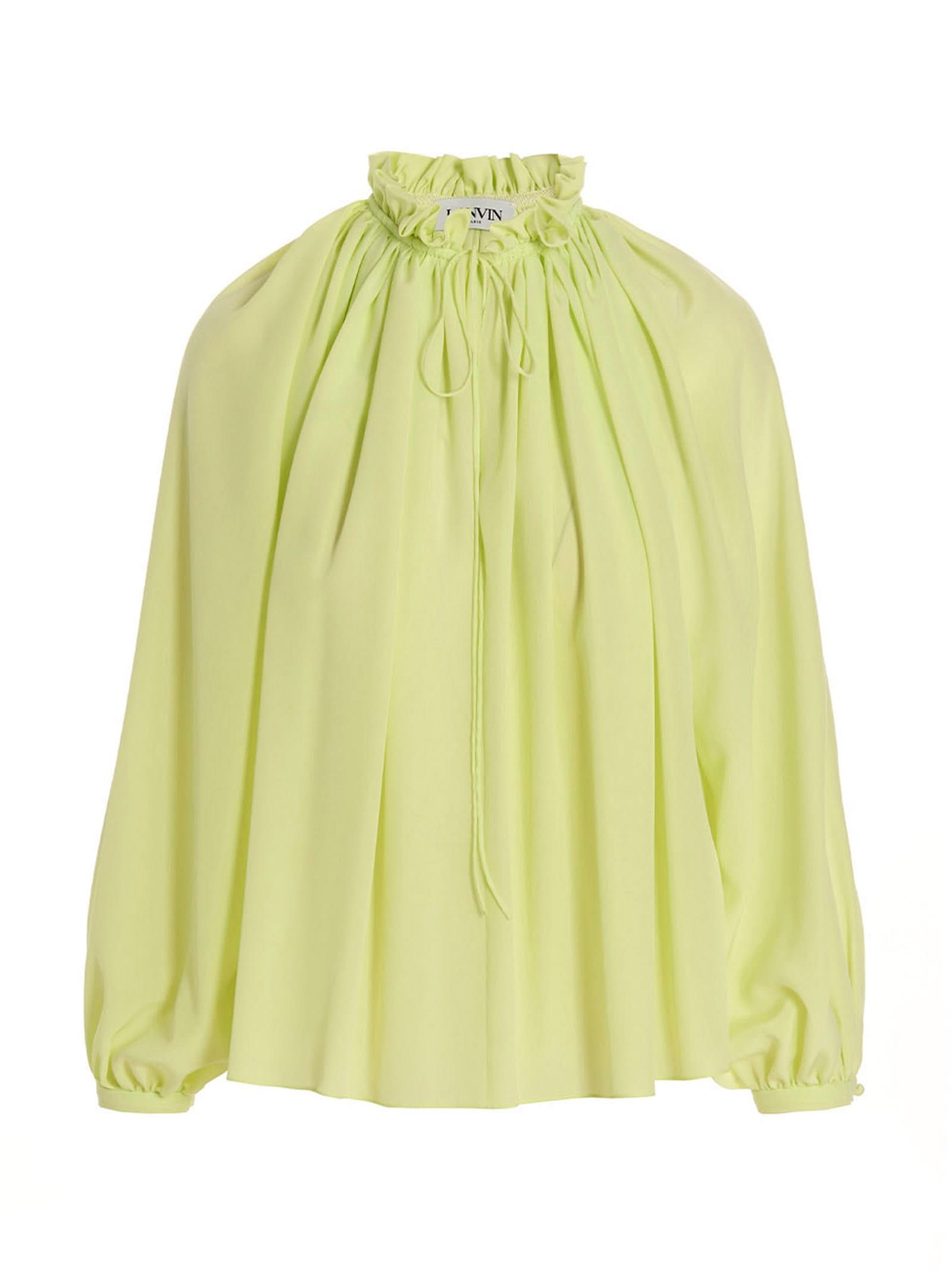 Lanvin Silk Blouses Glam Steals