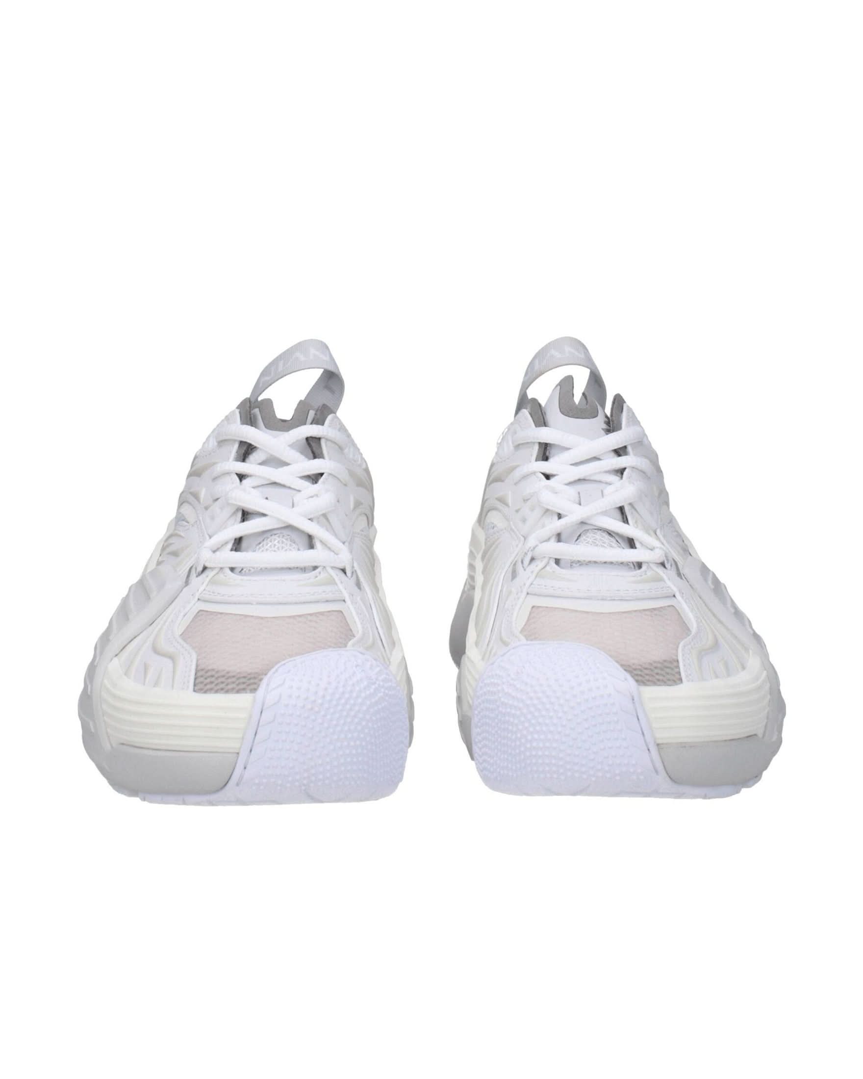 Lanvin White Leather Athletic Sneakers Sneakers