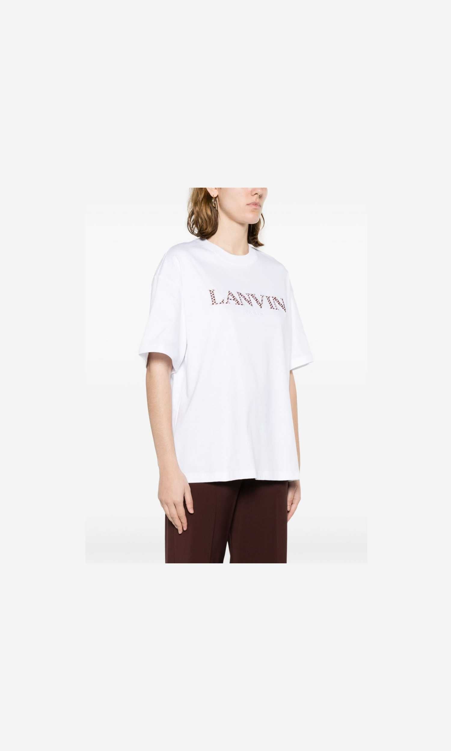 Lanvin White T-shirt Glam Steals
