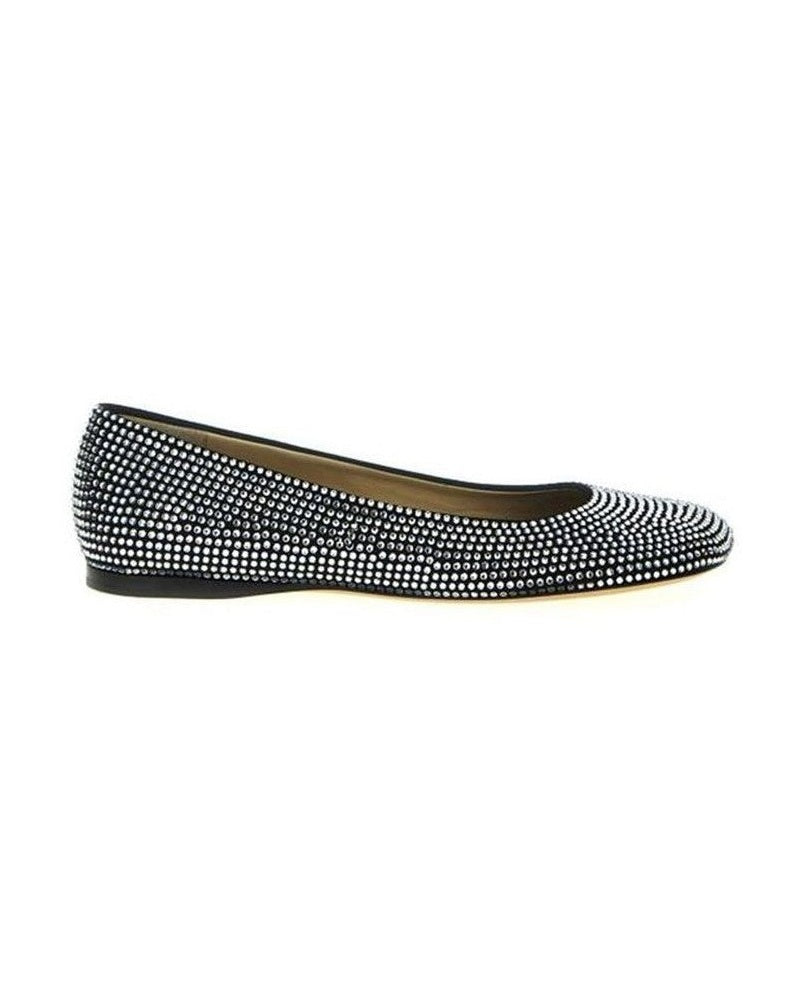 Loewe Black Goatskin Ballet Flats Glam Steals