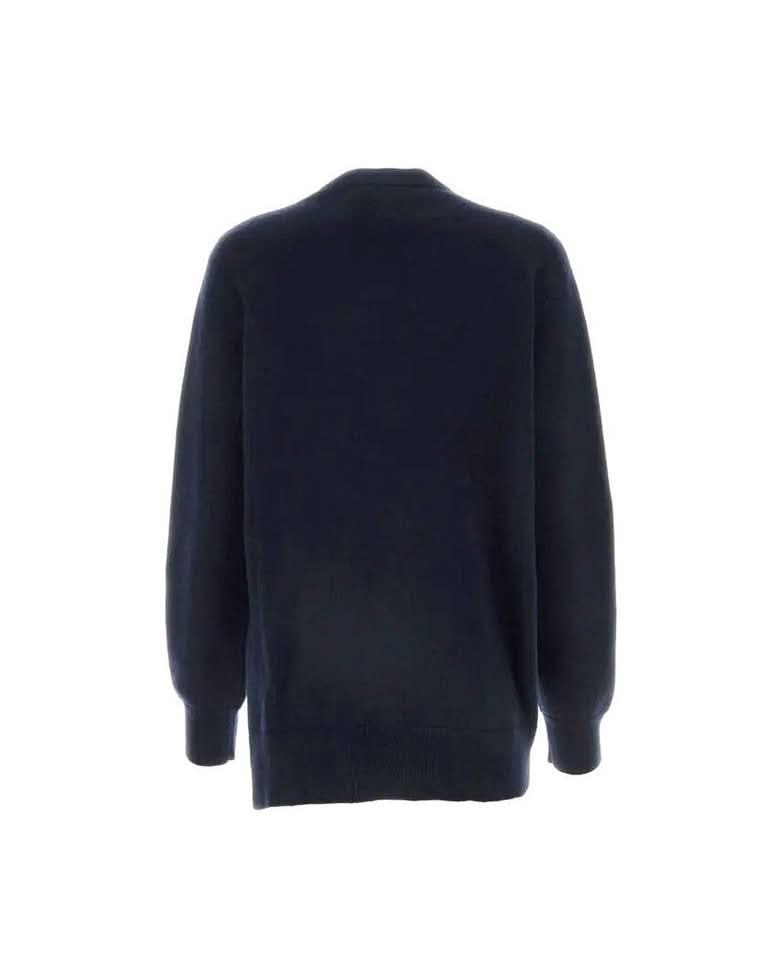 Loewe Blue Cashmere Cardigan