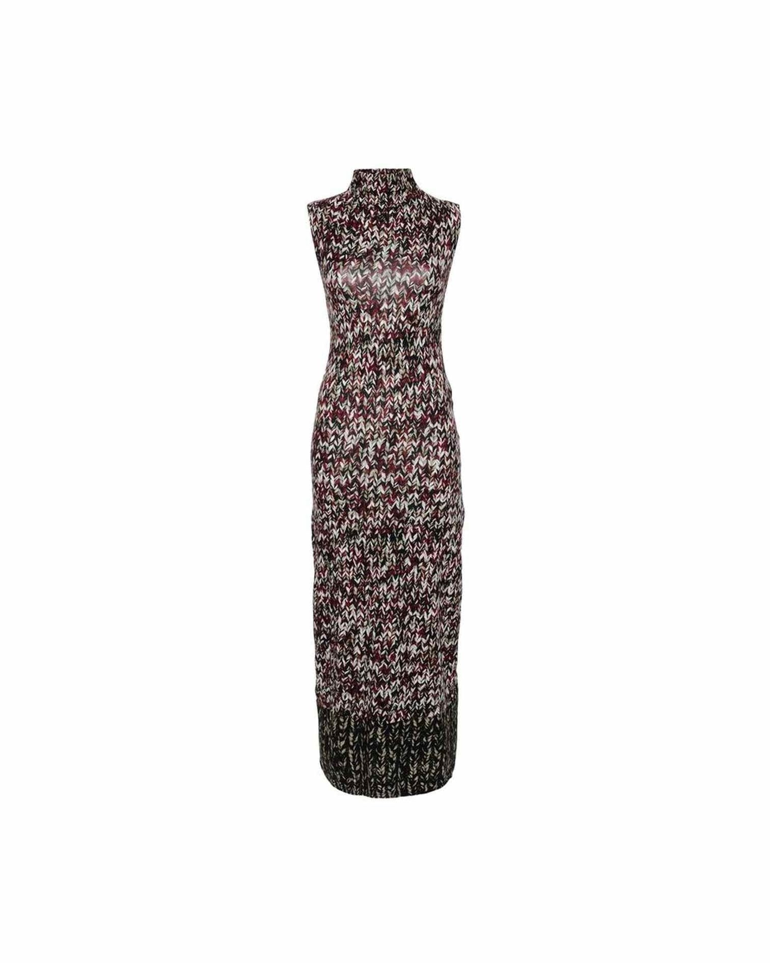 Loewe Knit Print Long Dress Glam Steals