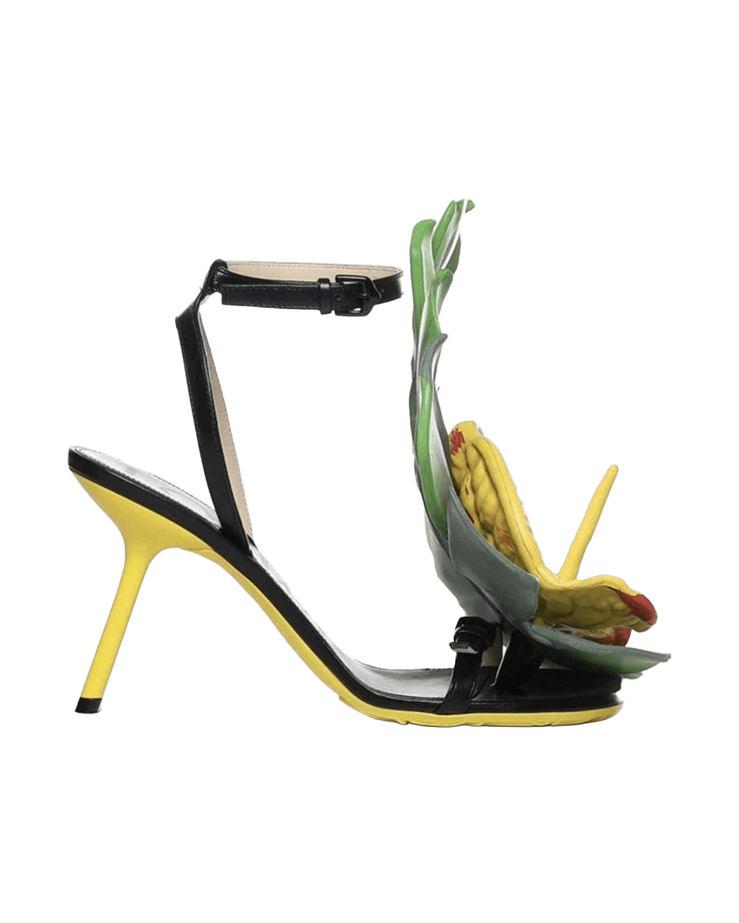 Loewe Leather Petal Monstera Sandals Glam Steals