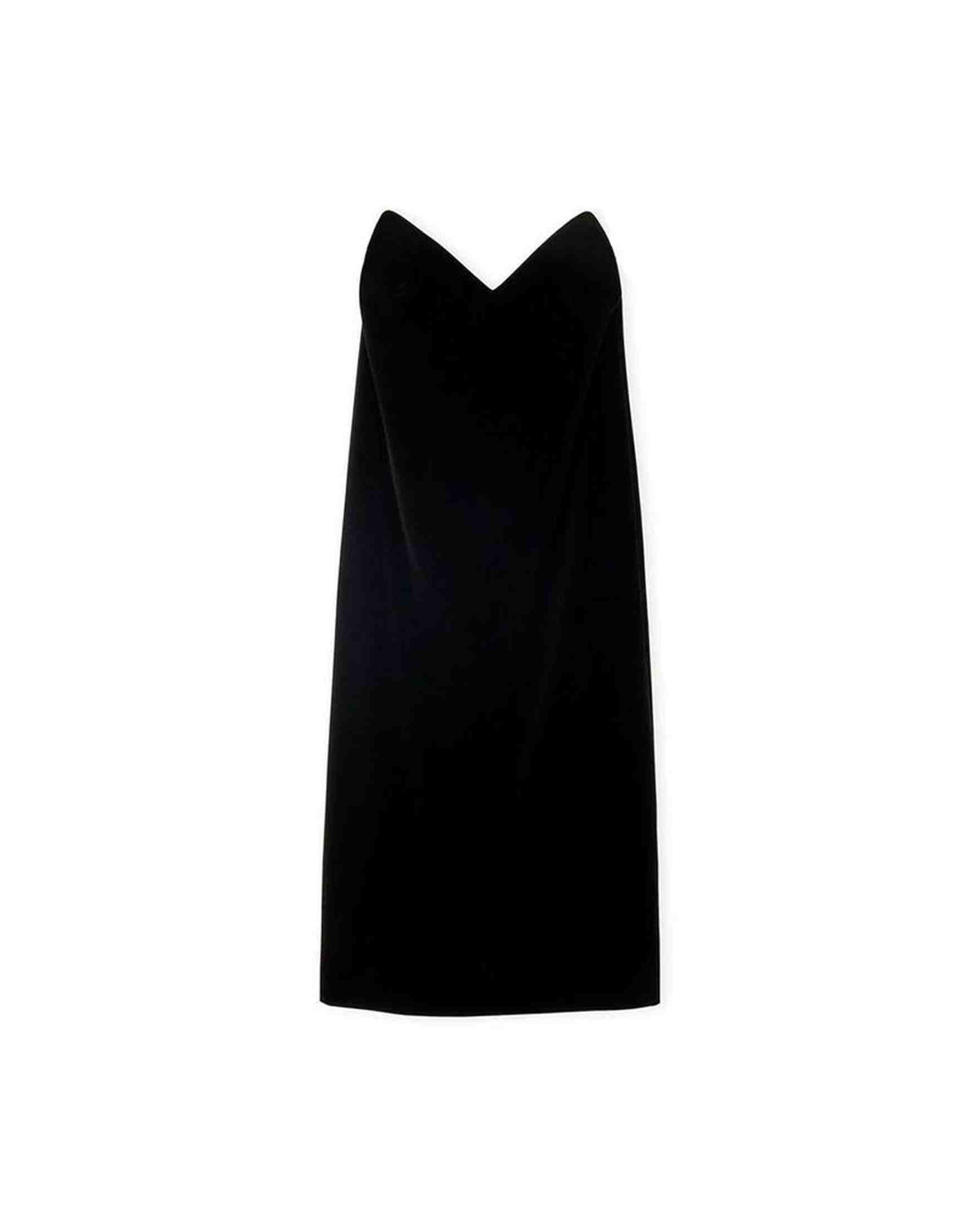 Loewe Velvet Bustier Dress Glam Steals