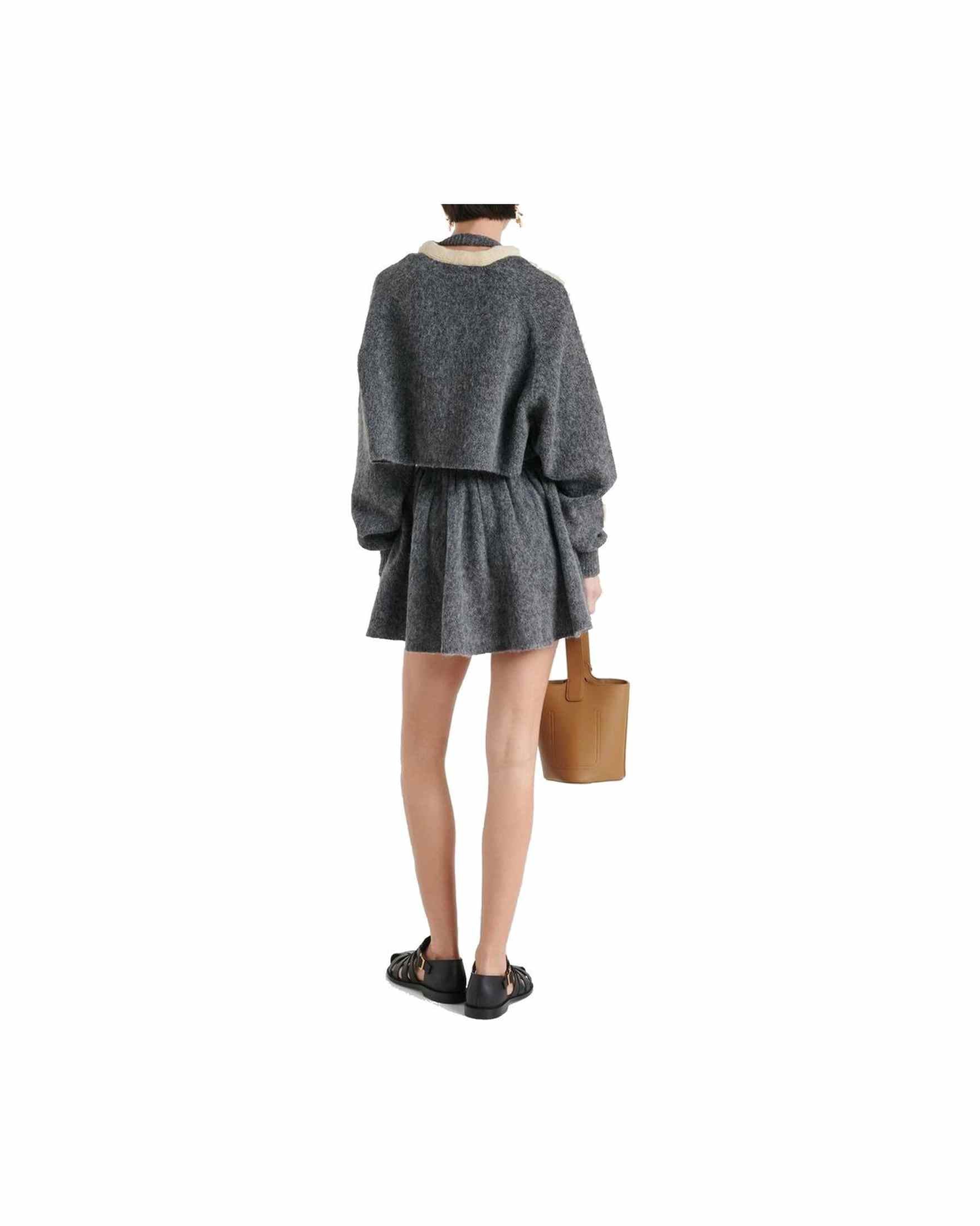 Loewe Wool Cropped Cardigan Glam Steals
