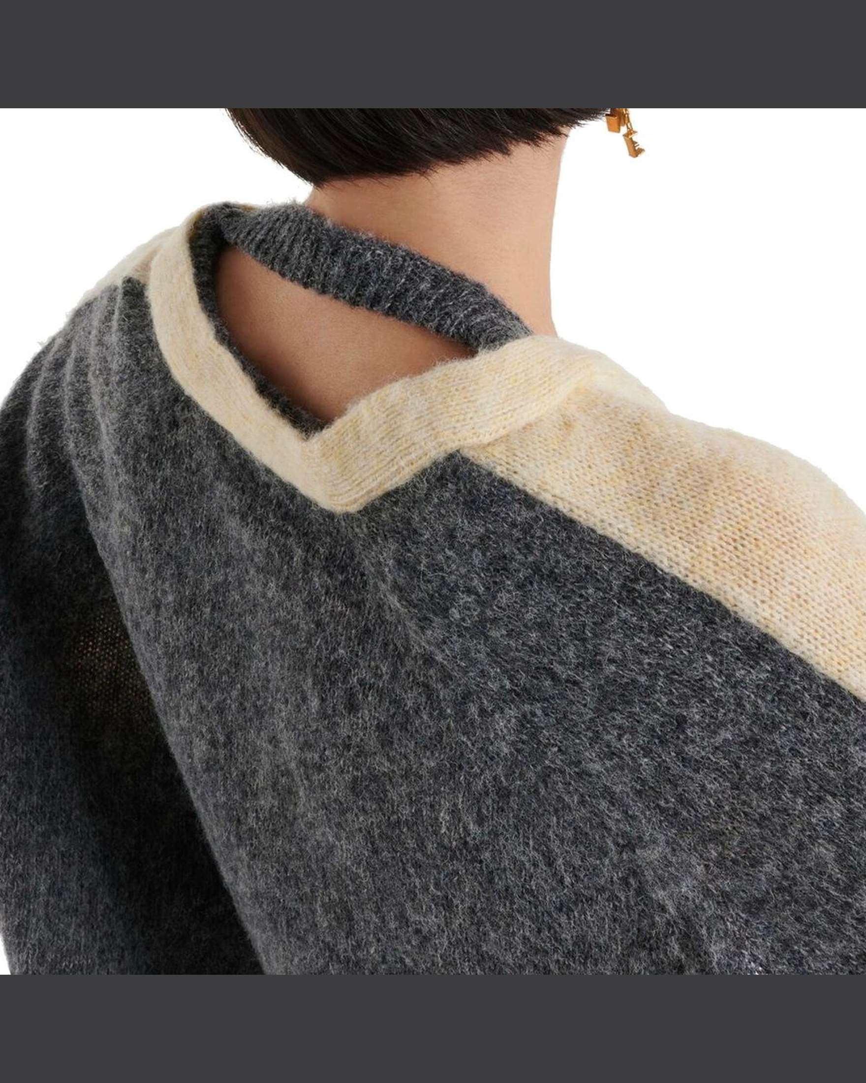 Loewe Wool Cropped Cardigan Glam Steals