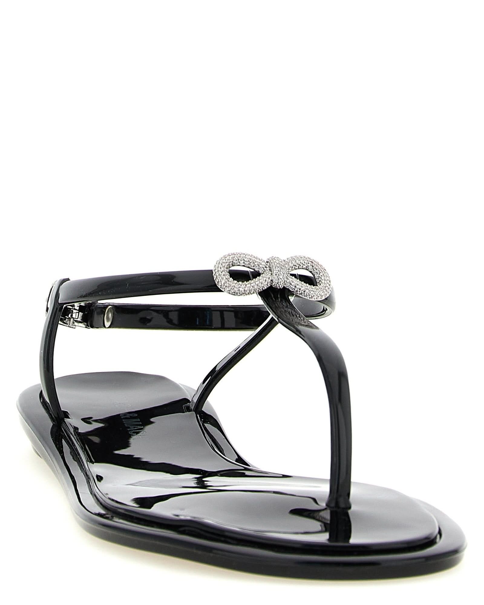 Mach & Mach Double Bow Sandals Glam Steals