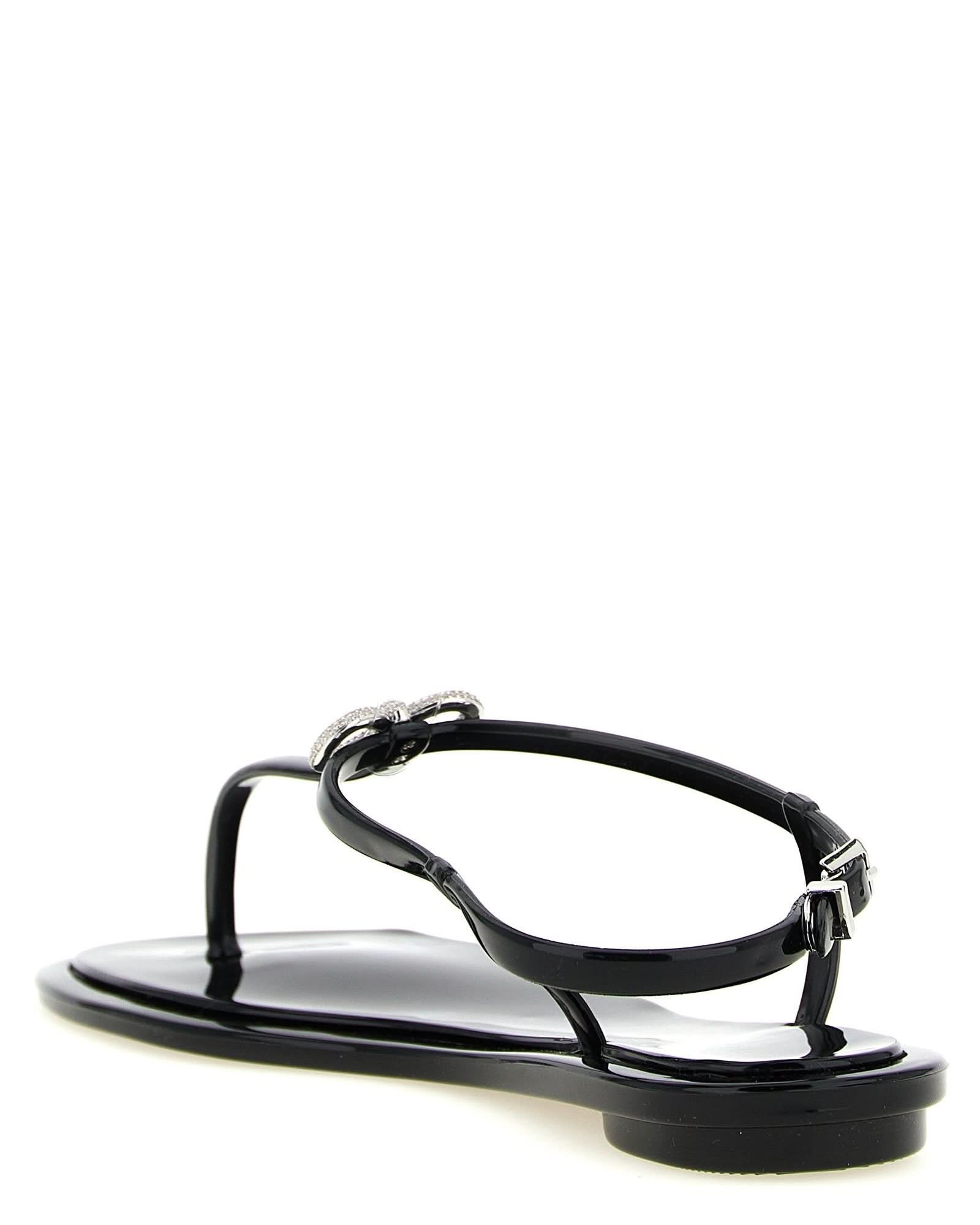 Mach & Mach Double Bow Sandals Glam Steals