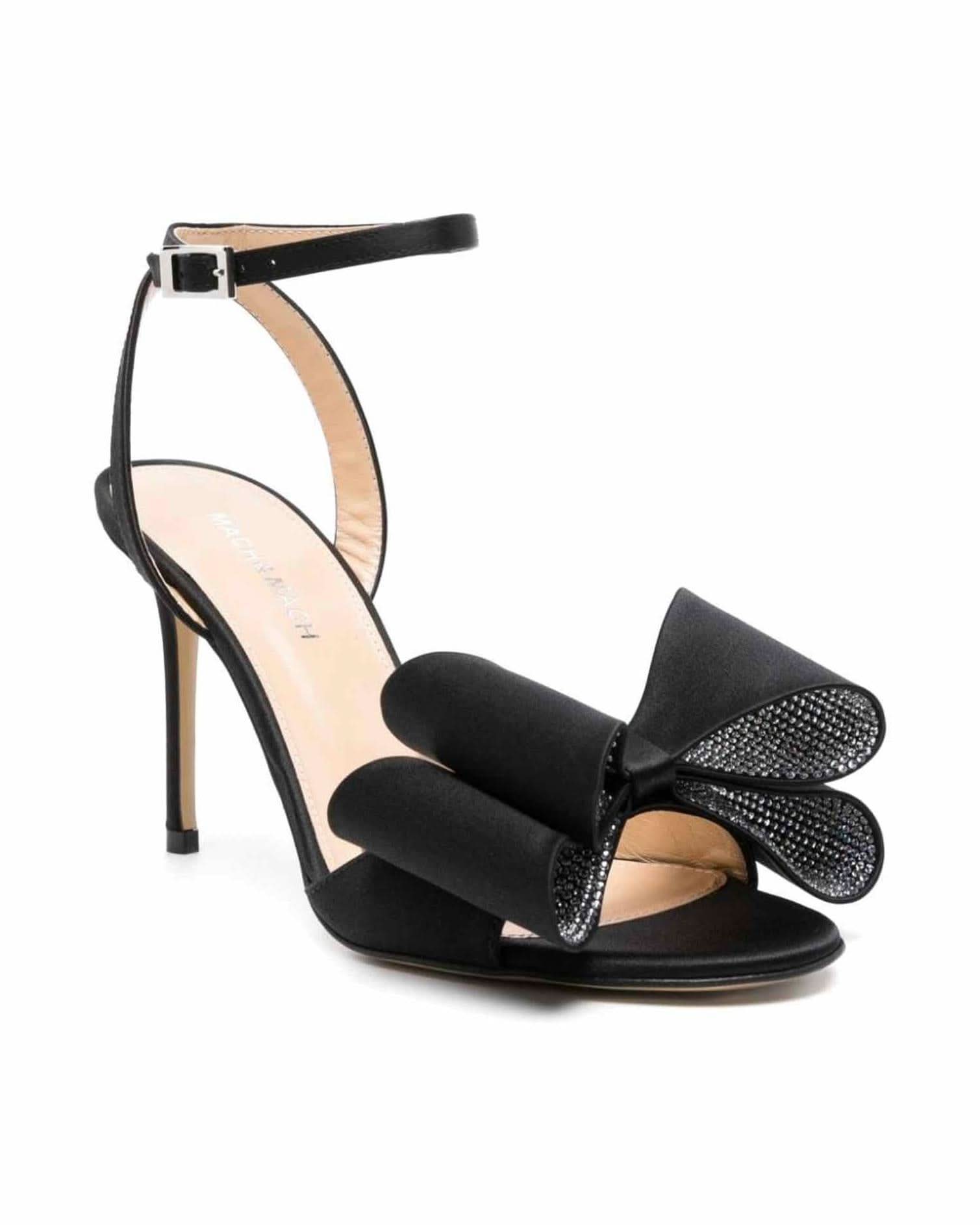Mach & Mach Pre Black Heel Heels