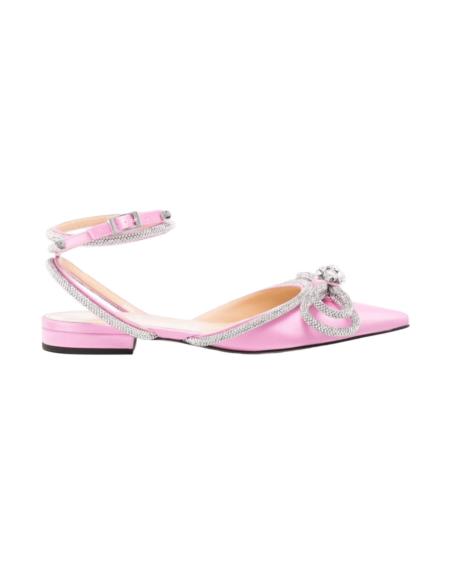 Mach & Mach Pre Pink Flat Shoes Glam Steals