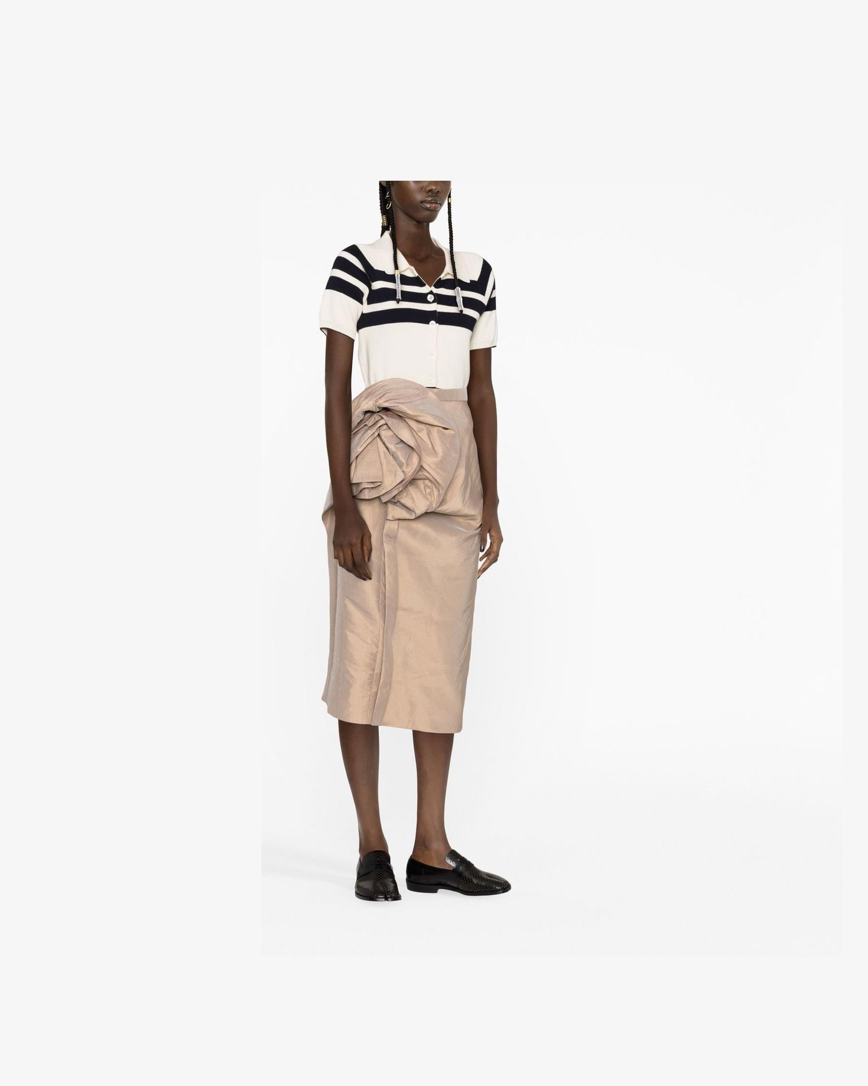 Maison Margiela Beige Skirt Glam Steals