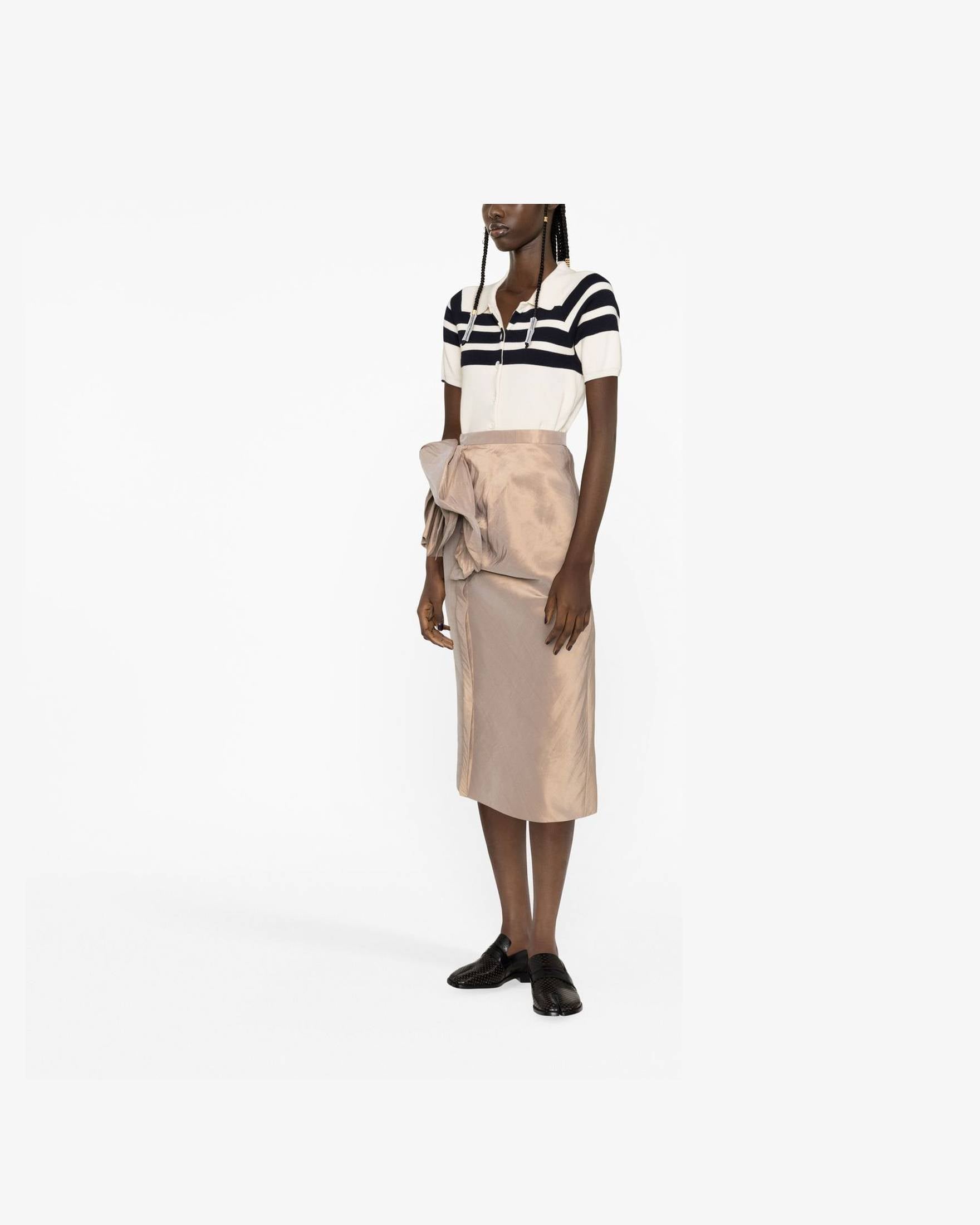 Maison Margiela Beige Skirt Glam Steals