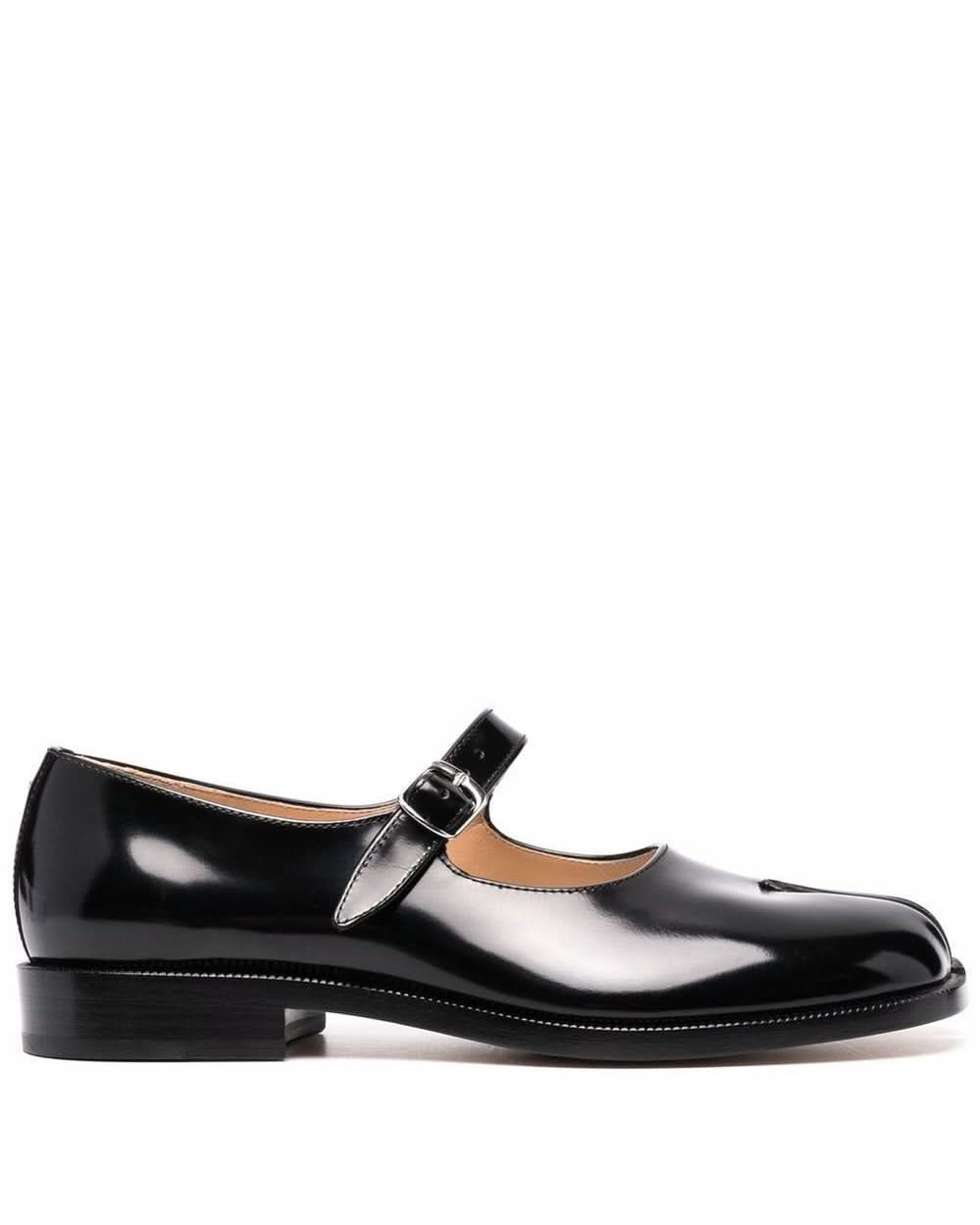 Maison Margiela Black Flat Shoes Flat Shoes