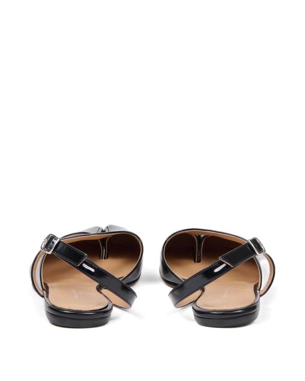 Maison Margiela Black Flat Shoes Flat Shoes