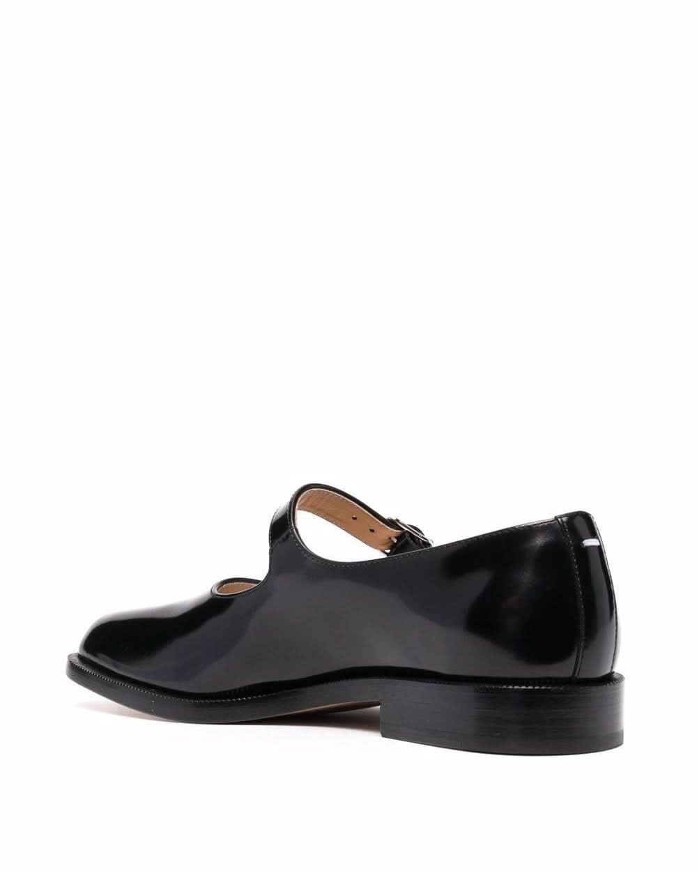 Maison Margiela Black Flat Shoes Flat Shoes