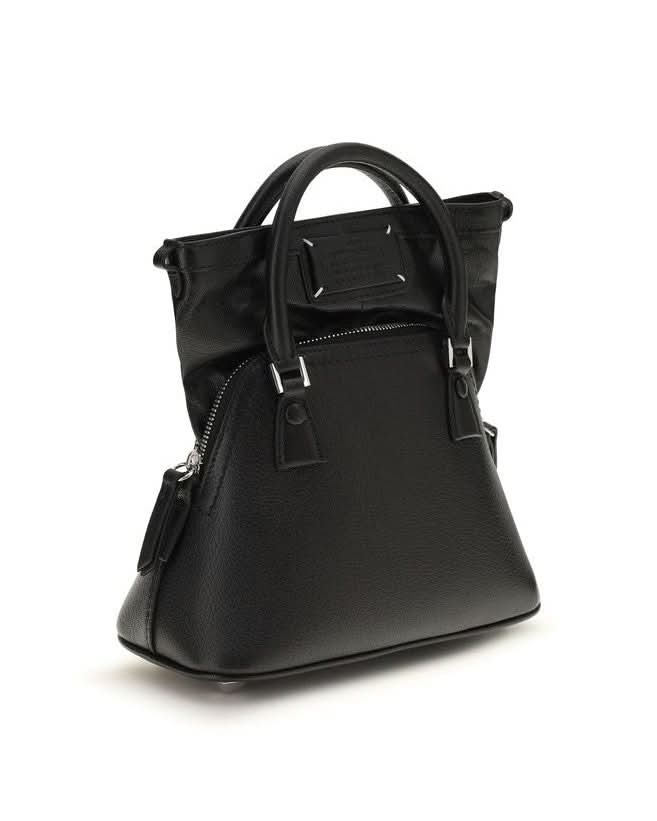 Maison Margiela Black Goatskin Handbag