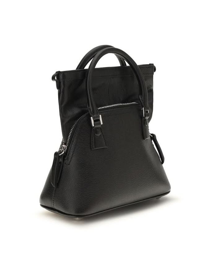 Maison Margiela Black Goatskin Handbag