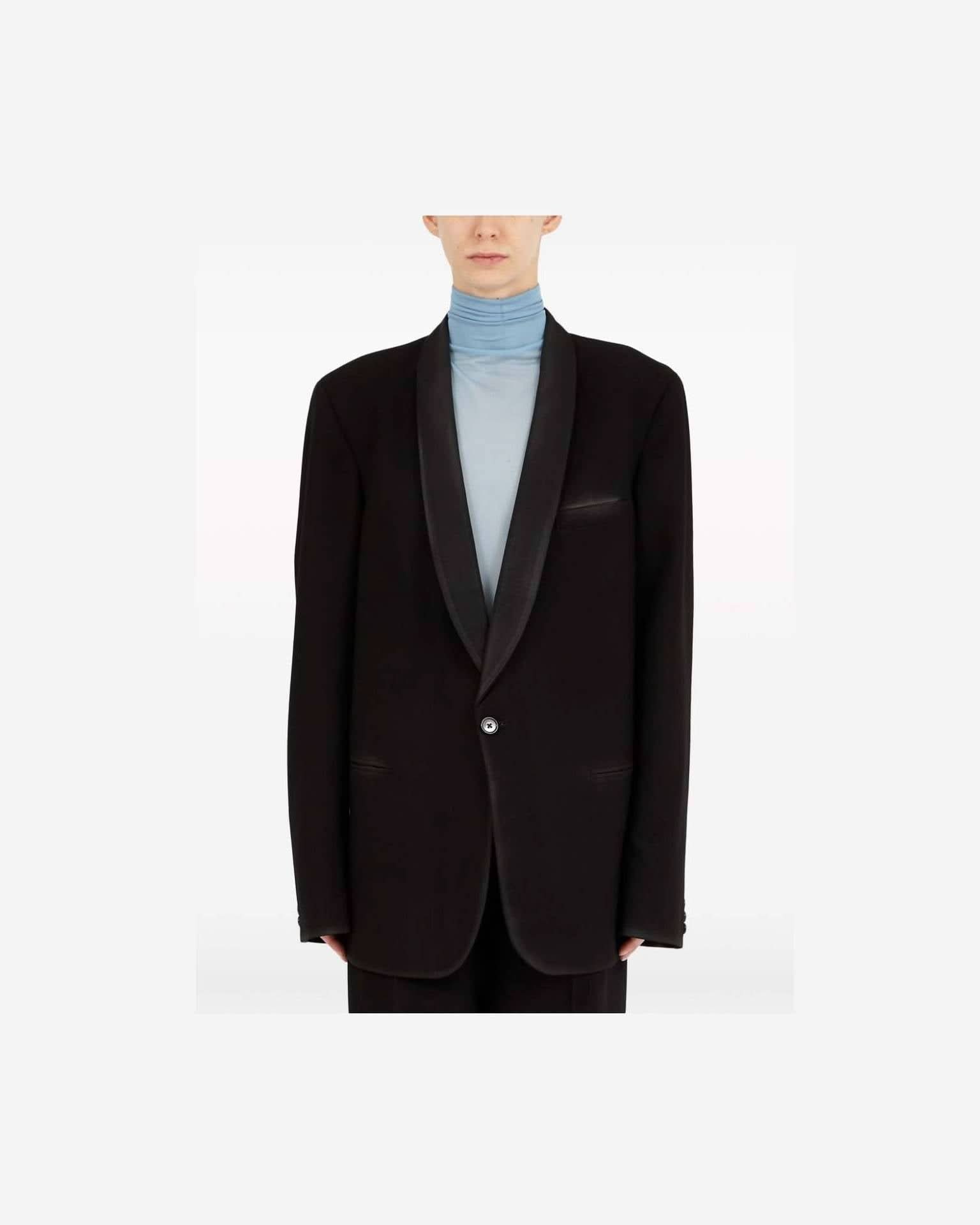 Maison Margiela Black Jacket Coats & Jackets