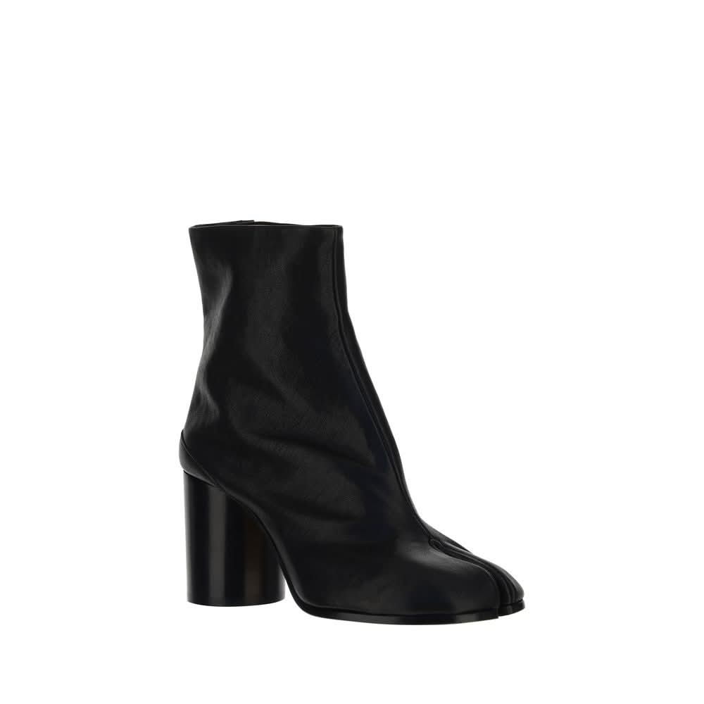 Maison Margiela Black Lamb Ovis Aries Ankle Boots