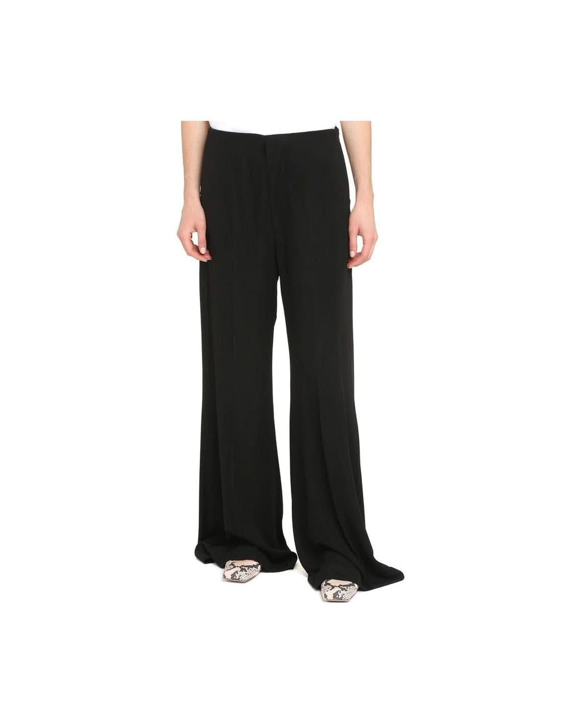 Maison Margiela Black Viscose Pant