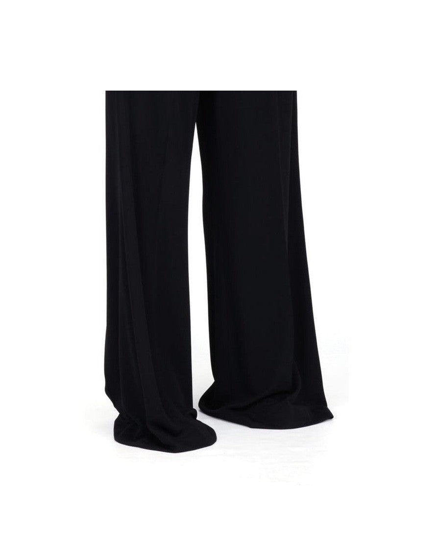 Maison Margiela Black Viscose Pant