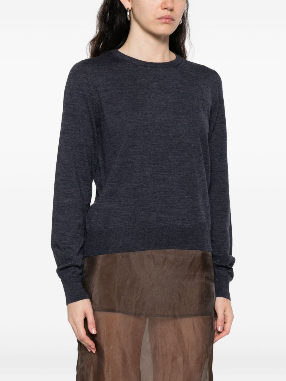Maison Margiela Blue Sweater Glam Steals