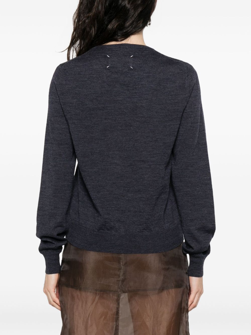 Maison Margiela Blue Sweater Glam Steals