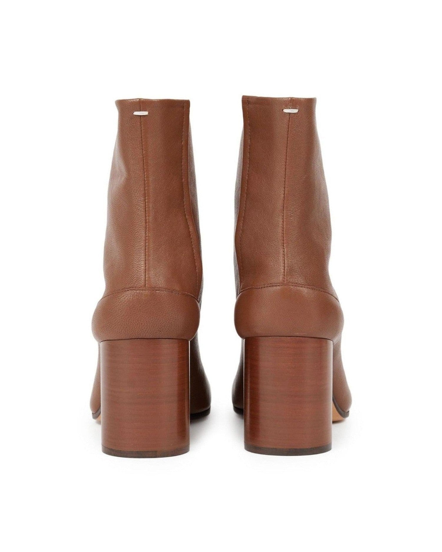 Maison Margiela Brown Leather Boots Boots