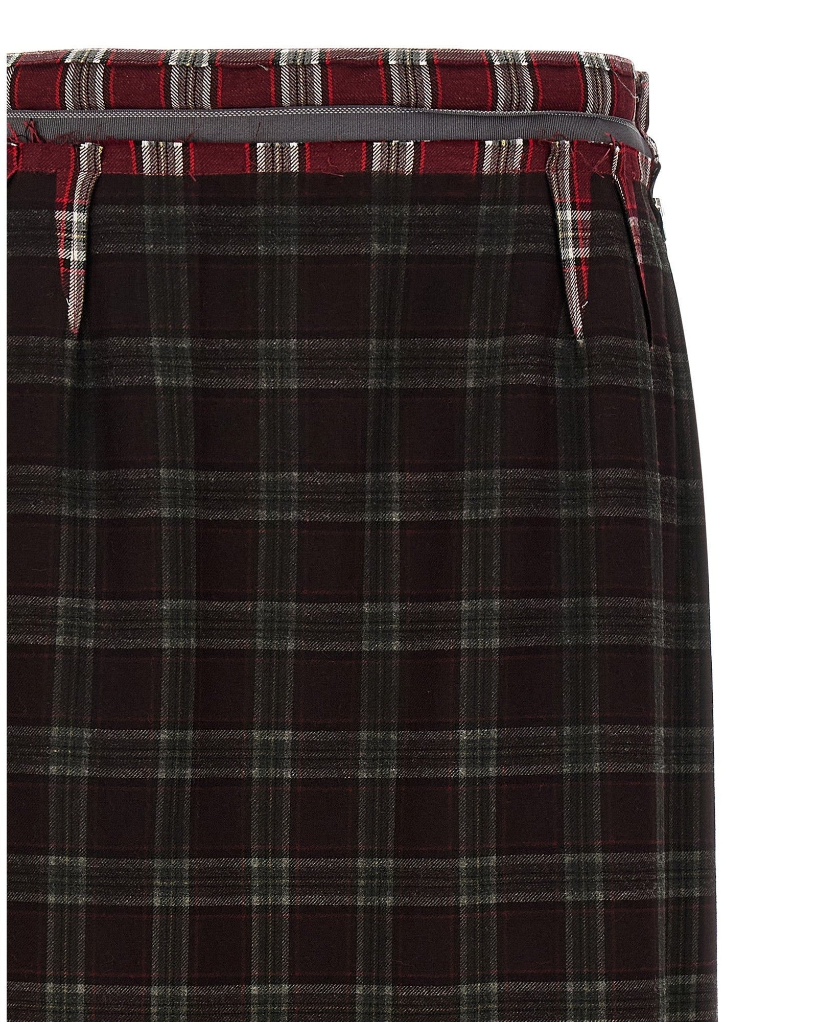 Maison Margiela Check Skirt Skirts