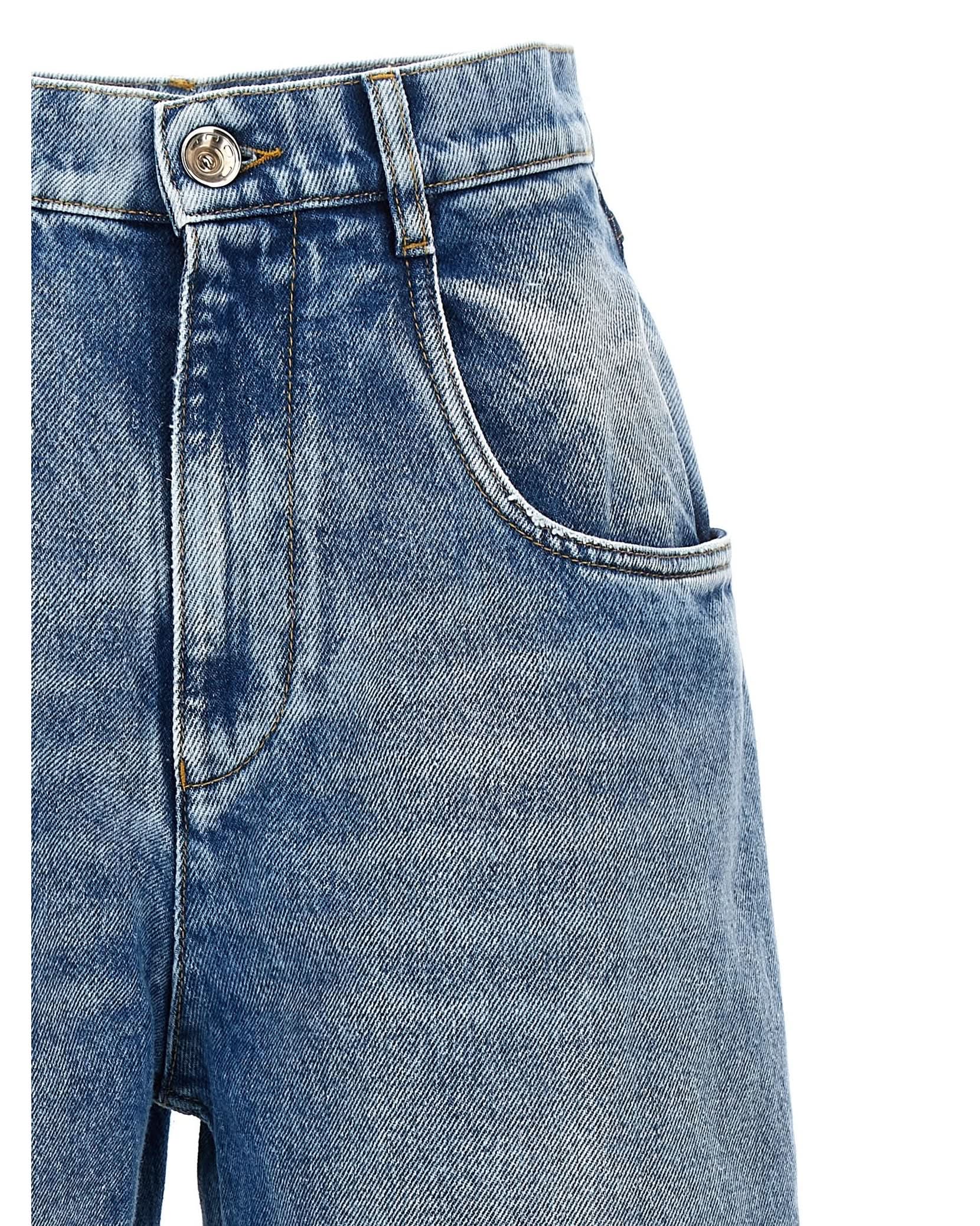 Maison Margiela Cut Out Jeans Glam Steals