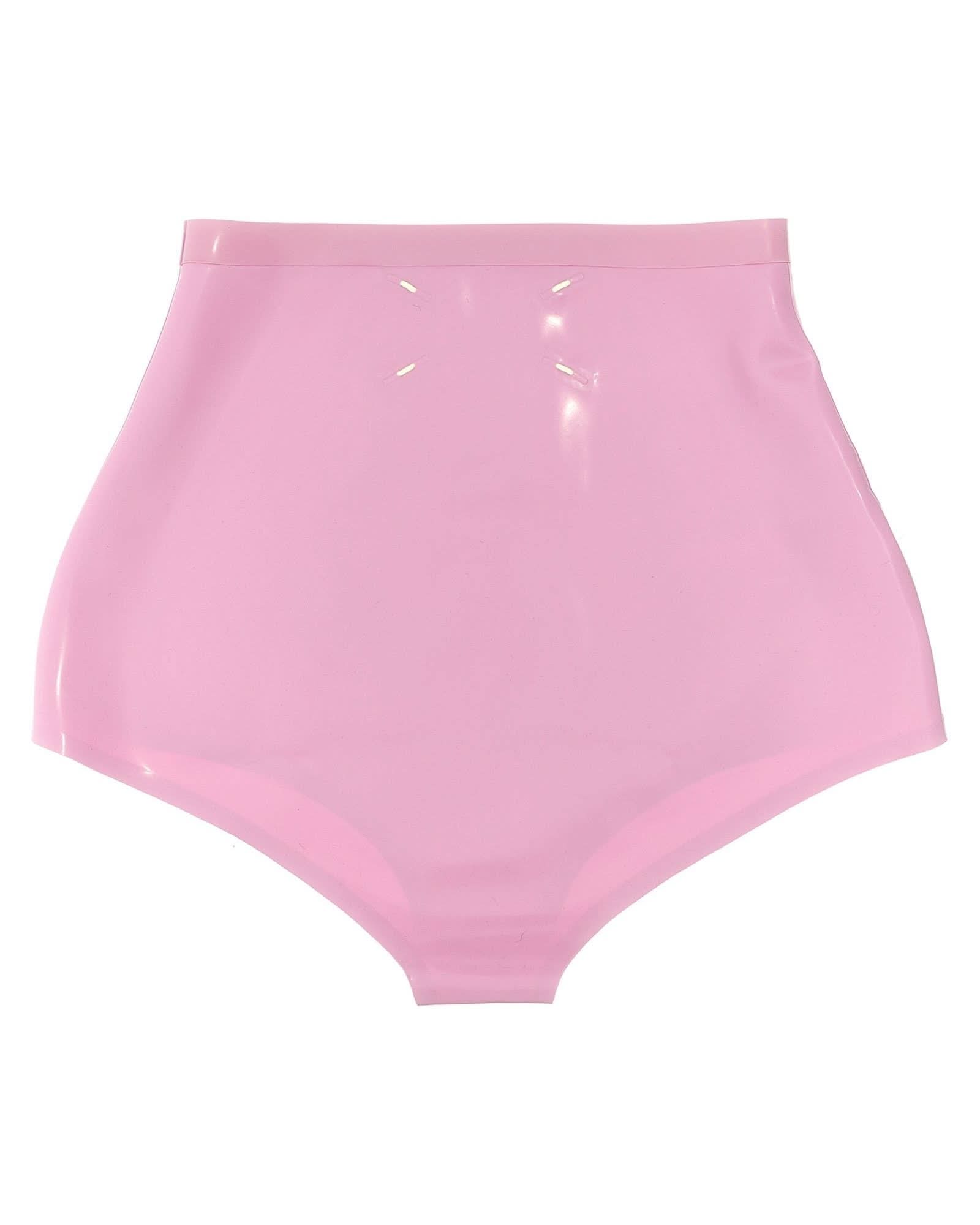 Maison Margiela Latex High Waist Briefs Glam Steals