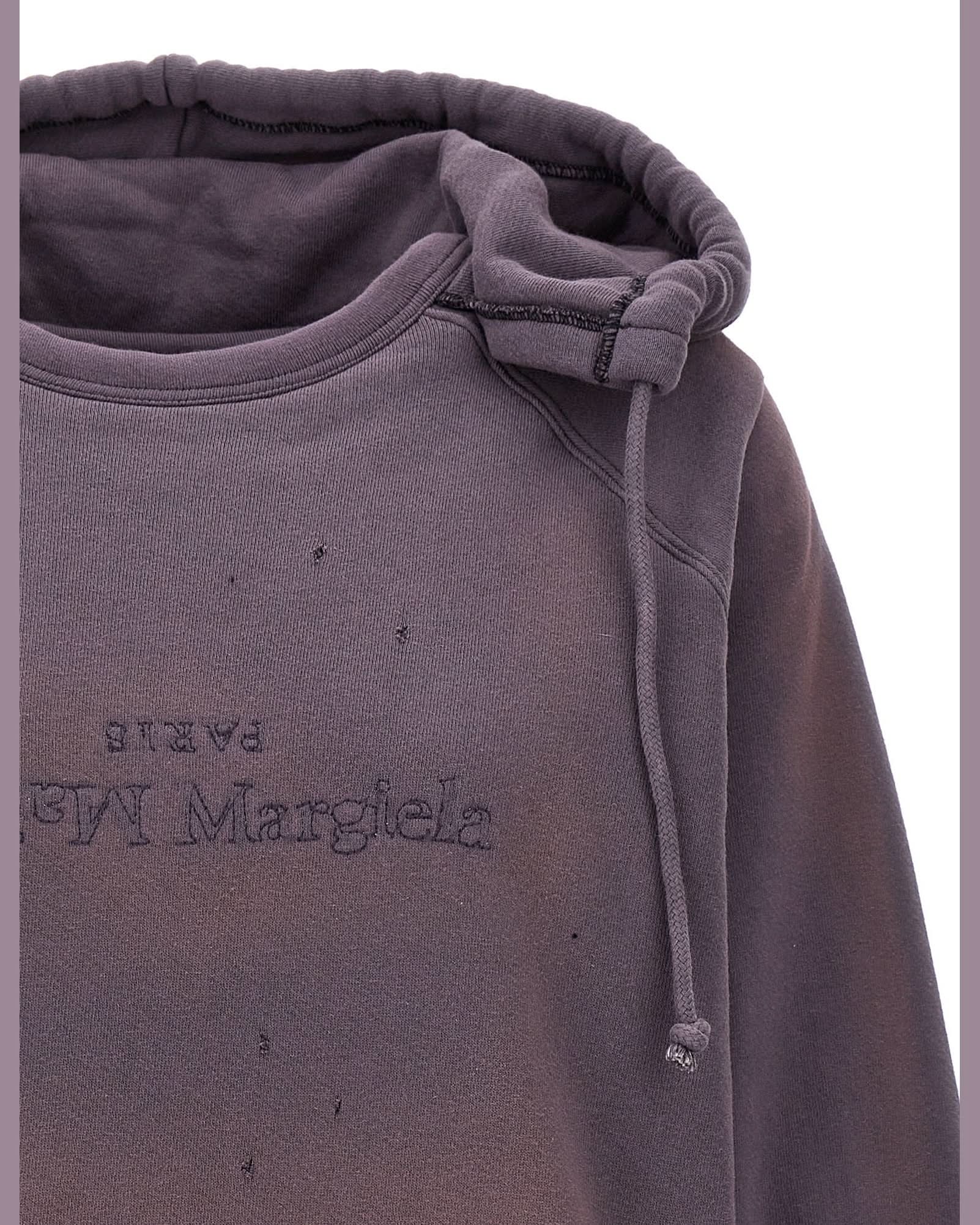 Maison Margiela Logo Reverse Hoodie Glam Steals