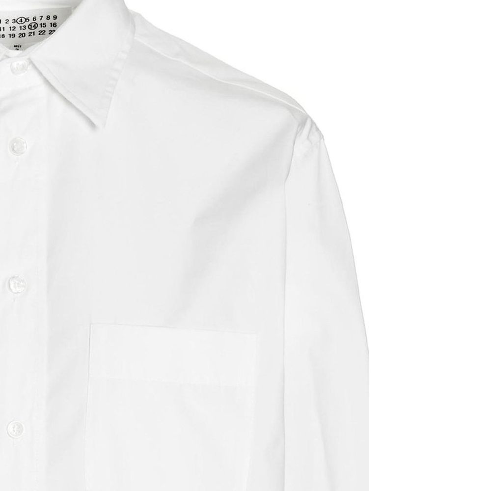 Maison Margiela Mison Long Poplin Shirt Glam Steals