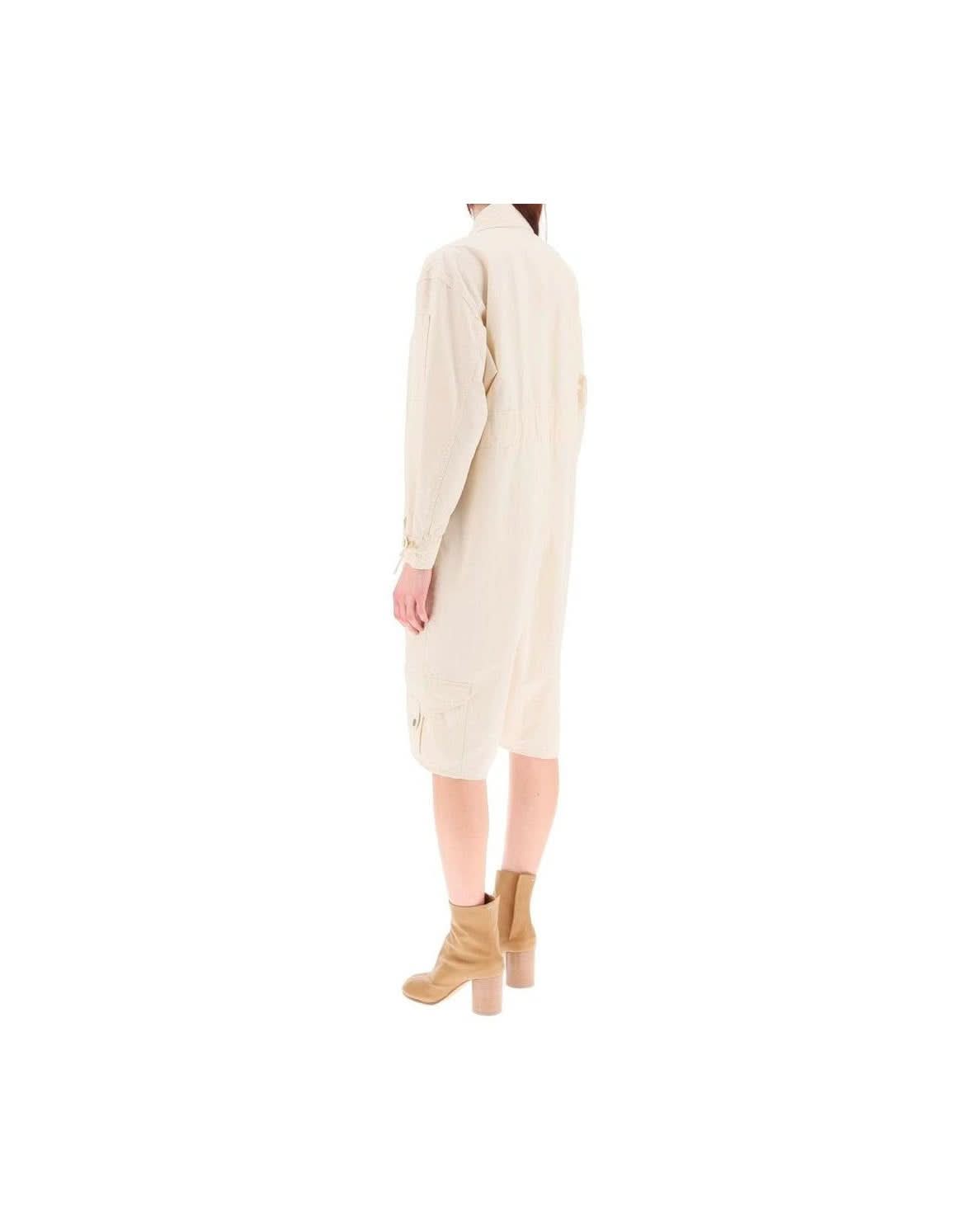 Maison Margiela White Cotton Jumpsuit Glam Steals