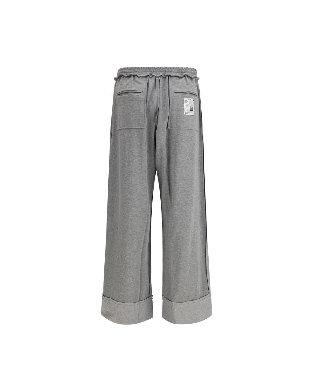 Maison Mihara Yasuhiro Gray Rayon Casual Pant Glam Steals