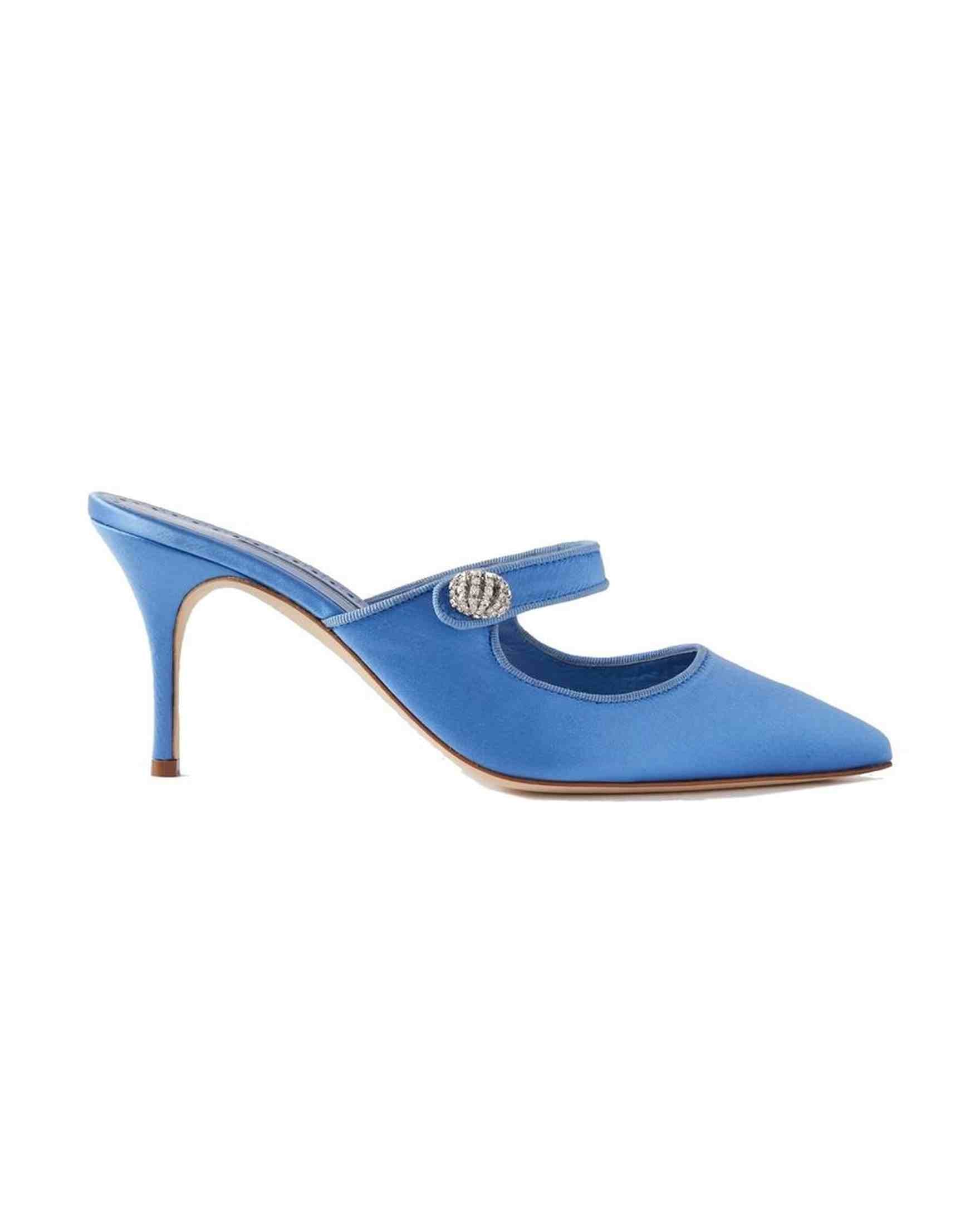 Manolo Blahnik Camparimu Jewel 070 Mules Glam Steals