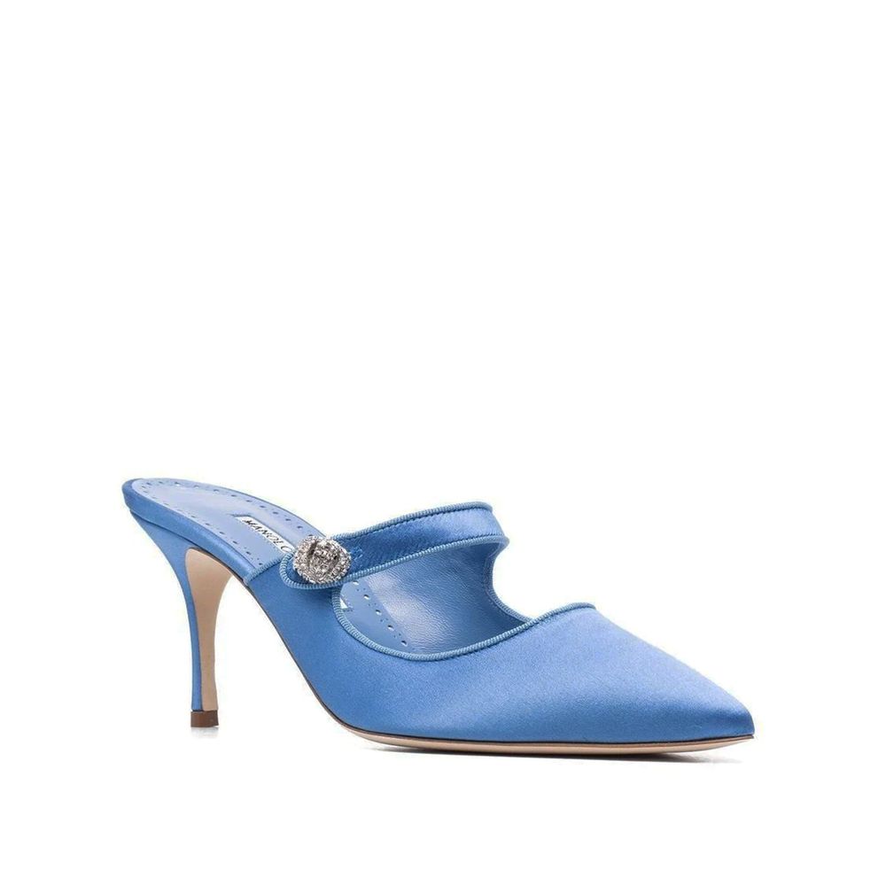 Manolo Blahnik Camparimu Jewel 070 Mules Glam Steals