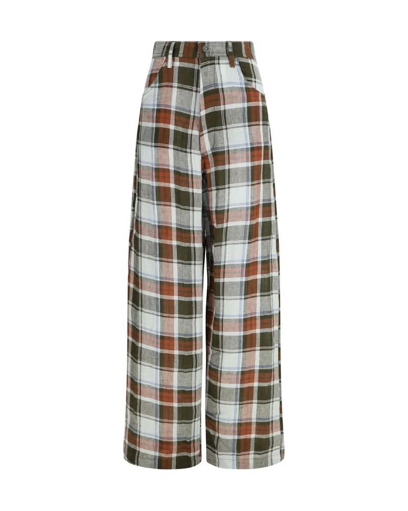 Marbell Multicolor Linen Pant