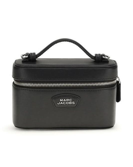 Marc Jacobs Black Calf Leather Bos Taurus Shoulder Bag