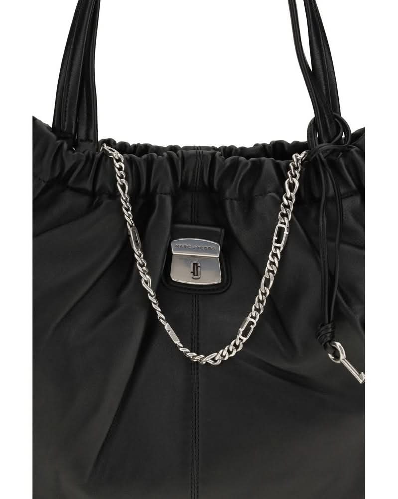 Marc Jacobs Black Lamb Ovis Aries Shoulder Bag Shoulder Bags