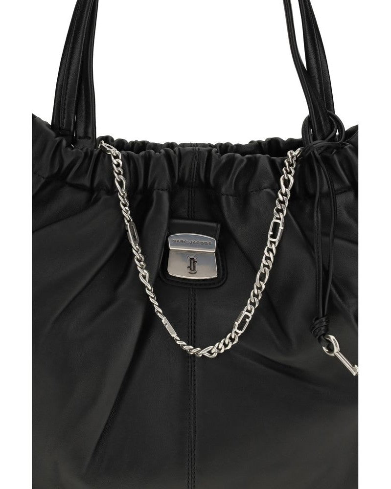 Marc Jacobs Black Lamb Ovis Aries Shoulder Bag Shoulder Bags
