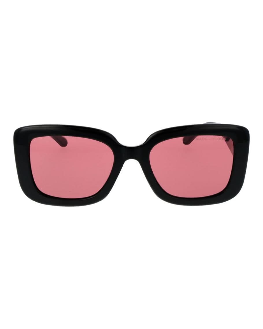 Marc Jacobs Black Plastic Sunglasses Glam Steals