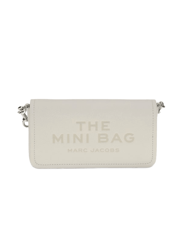 Marc Jacobs White Calf Leather Bos Taurus Shoulder Bag Shoulder Bags