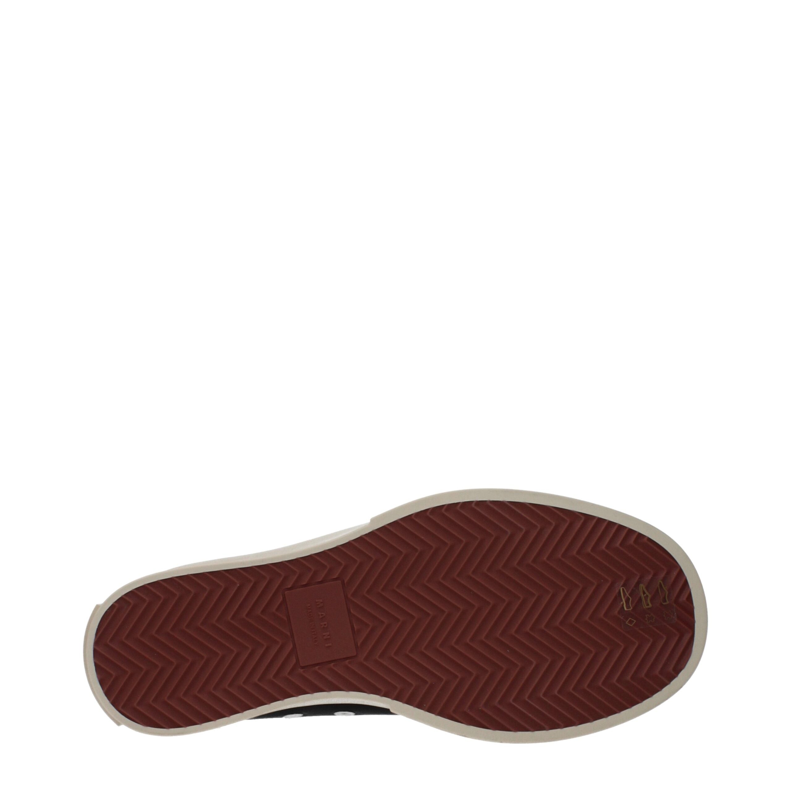Marni Black Leather Chunky Sneakers Glam Steals