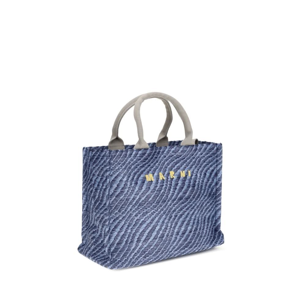 Marni Blue Shoulder Bag Shopper Bags